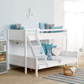 Hochbett Etagenbett Doppelstockbett 90 140 x200 cm Holz Kinder Bett Homestyle4u