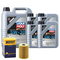 Motoröl 5W30 LIQUI MOLY Leichtlauf Special Tec 9L+HENGST Ölfilter