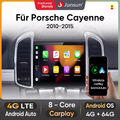 64GB Android 13 Autoradio DAB+ für Porsche Cayenne CarPlay GPS 4G+WIFI SWC Navi 