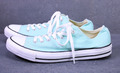 Converse All Star Classic OX Chucks Sneaker Gr. 42,5  türkis weiß Canvas CH2-375