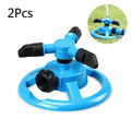 2pcs 360 Grad Automatisches Rotierendes Garten-Rasensprinkler-Bewässerungssystem