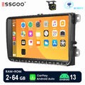 Für Golf 5 6 Plus Touran Caddy Jetta KAM Autoradio Android 13 2+64G Carplay Navi