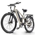 Damen E-bike 27. 5 Zoll E Mountainbike Elektrofahrrad 25km/h E-City Bike Moped