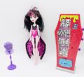 Monster High Ghoul to Bat Draculaura 🦊 Puppe Mattel Konvolut Schrank Sarg