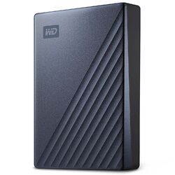 WD My Passport Ultra 5TB Blue USB-C/USB3.0 HDD 6,4cm 2,5Zoll Metal finish RTL po