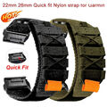 Quickfit Silikon Armband für Garmin Fenix 5 6 7 5X 6X 7X 3HR Instinct Epix S70