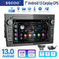 32G Autoradio Carplay Android 13 GPS DVR +Kam Für Opel Corsa C D Vectra Zafira B