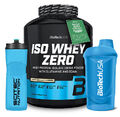 BioTech USA Iso Whey Zero 2270g Laktosefrei Protein Eiweiß Isolat SHAKER+FLASCHE