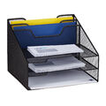 Dokumentenablage Metall Briefablage Dokumentenhalter Tischorganizer Mesh Din A4