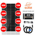 Gliese 100W 200W 300W 400W Solaranlage Komplettpaket Solarpanel 12V Solarmodul