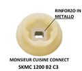 Kupplung Busch Metall für Silvercrest Monsieur Cuisine Connect SKMC 1200 B2 C3