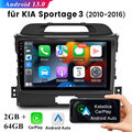 64GB Für Kia Sportage 2010-16 Autoradio Android 13 Carplay GPS Navi WIFI BT RDS