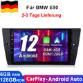 9” Android 13 Autoradio Für BMW E90 E91 E92 GPS Nav WIFI BT DAB+ 6+128G Carplay