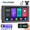 7" Doppel DIN 2+32G Android 13 Carplay Autoradio GPS Navi BT RDS FM WIFI +Kamera