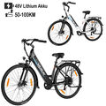 VARUN Elektrofahrrad 28'' 250W Elektro-Mountainbike eBike MTB Damen E Citybike