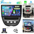 4+64G Carplay Für Peugeot 107 Citroen C1 Android Autoradio GPS Navi WIFI BT DAB+