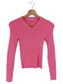 STRENESSE BLUE V-Ausschnitt-Pullover Damen Gr. DE 36 pink Casual-Look