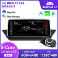 10.25" Android 12 Autoradio CarPlay 64G GPS Navi idrive für BMW X1 E84 2009-2015