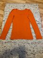 Hessnatur Langarmshirt Gr. 34 Bio-Baumwolle