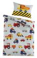 Baby Bettwäsche 100x135 Babybett Bettwäsche Set Kinderbettwäsche Auto Fahrzeuge