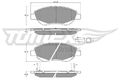 TOMEX Brakes Bremsbelagsatz Scheibenbremse TX 12-501 für FIAT TIPO 357HXN1A LPG