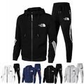 HerrenTrainingsanzug Set Hoodie Jacke Kapuzen Sweatshirt Jogginghose Sportanzug