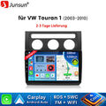 Für VW Touran 1T1 1T2 1T3 2003-2010 Android 13 Autoradio GPS NAVI Carplay 1+32G 