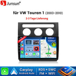 Für VW Touran 1T1 1T2 1T3 2003-2010 Android 13 Autoradio GPS NAVI Carplay 1+32G 