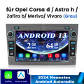 Android 13 Autoradio GPS Navi RDS +Kam Für Opel Astra H Corsa C D Zafira Carplay