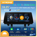 XTRONS 10,25 Android 13 Autoradio 128GB LTE 4G GPS Navi BT5.1 Für BMW X1 F48 NBT