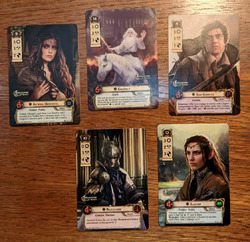 Lord of the Rings LCG Alt Alternate Full Art Hero Heroes Cards Fellowship 2020