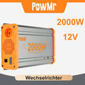 2000W 4000W Reiner Sinus Spannungswandler 12V auf 230V Inverter Wechselrichter