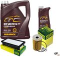 MANN Inspektionspaket 6 L MANNOL Energy Premium 5W-30 für KIA Rio II 1.5 CRDi