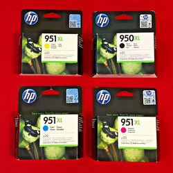 Original HP 950XL , HP 951XL Multipack 4er Pack mit Rechnung