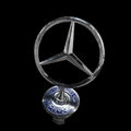 Neu+ Emblem Stern Motorhaube Logo für Fit Mercedes-Benz W202 W203 W210 W220 W211