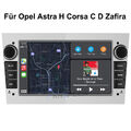 8-Kern 4+64GB Für Opel Astra H Corsa C D Zafira Android 13 Autoradio GPS Carplay