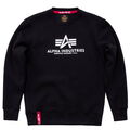 Alpha Industries Basic Sweater schwarz Pullover Sweatshirt