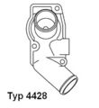 BorgWarner (Wahler) Thermostat, Kühlmittel 4428.92D für OPEL