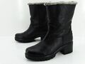 Panama Jack Schuhe Gefüttert Biker Winter Stiefel Damen Stiefeletten Boots Gr 40