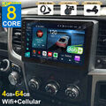 DAB+ 4+64G Android Autoradio Carplay Kam Für Dodge RAM 1500 Manual A/C 2013-2018