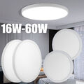 16W-60W LED Deckenleuchte Rund Ultraflach Panel Deckenlamp Esszimmer Flurleuchte