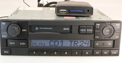 Autoradio VW Beta 5 1J0035152E Grundig + Code+ AUX, USB, SD, +Code #058