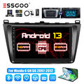 4+64G Carplay DAB+ Autoradio Android 13 GPS AHD Kamera Für Mazda 6 GH GG 07-2012