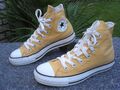 Original CONVERSE Chucks Taylor Sneaker HI, Gr. 37,5, Maisgelb, TOPP !!!