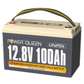 12V 100Ah LiFePO4 Lithium Batterie 1280Wh Akku Batterie mit 100A BMS für Solar