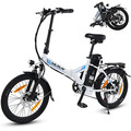 VARUN Klapprad 20 Zoll E-Bike 250W 48V Mit Elektrofahrrad City Pendler E Bike