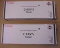 4x Canon Toner C-EXV5 6836A002 schwarz f. iR1600 iR1605 iR1610 iR2000 iR2010 NEU