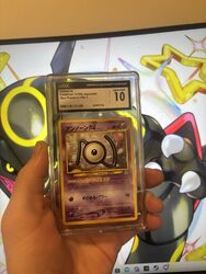 Unown N Neo Premium File 2 Incognito N CGC10 Gem Mint JP Pokemon