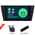 DAB+Für BMW E90-E93 9" 8-Kern 6+64G Autoradio GPS Navi CarPlay Android 13 4G LTE