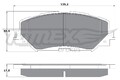 TOMEX Brakes Bremsbelagsatz Scheibenbremse TX 14-72 für TOYOTA RAV 3 COROLLA 4 2